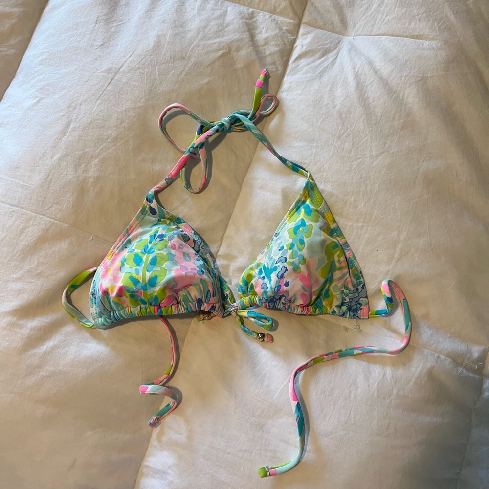EUC Lilly Pulitzer String Bikini Top